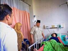 Pagi-Pagi Presiden Prabowo Jenguk Korban Tabrakan KA di RSUD Bekasi
