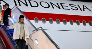 Rampungkan Kunjungan ke Jepang dan Republik Korea Presiden Prabowo Tiba di Tanah Air
