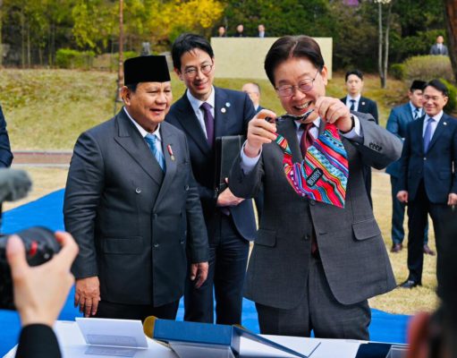 Diplomasi “Anabul” Presiden Prabowo di Republik Korea, Kejutan Hangat yang Curi Perhatian Presiden Lee