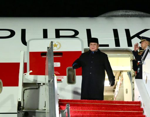 Presiden Prabowo Tiba di Paris Usai Pertemuan Intensif 5 Jam dengan Presiden Putin di Kremlin