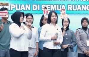 Sepolwan Polri Edukasi Self Defence kepada Masyarakat di CFD Bundaran HI