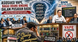 “Asosiasi Bingung, Negara Ngotot: Kisah Runtuhnya Industri Vape dalam Semalam”