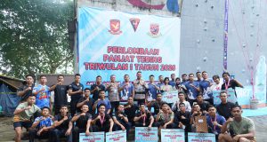 Kejuaraan Panjat Tebing Brimob Resmi Ditutup