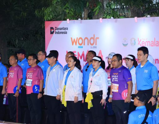 Libatkan UMKM dan Salurkan Donasi Kemanusiaan Wondr Kemala Run 2026 Dongkrak Ekonomi Bali
