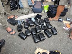 6 Terduga Kurir Narkotika di Bandara Mutiara Diamankan Polda Sulteng