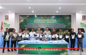 Pengedar 27 Kg Sabu Sindikat Internasional Dibekuk Polda Riau di Meranti