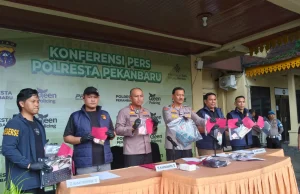 4 Pembunuh Lansia di Pekanbaru Berhasil Diringkus Sempat Kabur ke Aceh Hingga Sumut