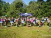 Polda Jabar Bersihkan Gunung Gede, Lima Ton Sampah Diangkut dan Elang Dilepasliarkan