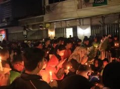 Driver Ojol Lampung Doa Bersama Kenang Pengorbanan Bripka Anumerta Arya Supena