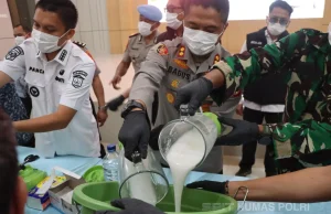 Polres Ogan Ilir Musnahkan Narkoba Senilai Rp5,4 Miliar dan 4,2 Kilogram Sabu