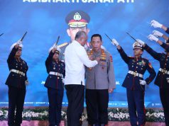 Jadi Motivasi Perkuat Sinergi Keamanan Siber, Kapolri Terima Adhi Bhakti Senapati