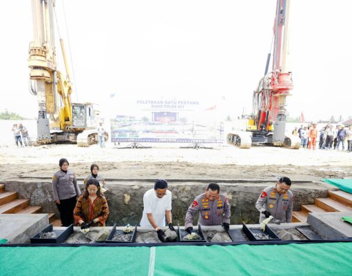 Kapolri Ungkap Kedepankan 4 Konsep Smart City dalam Peletakan Batu Pertama Pembangunan Mapolda DIY