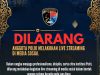 Jaga Profesionalitas Anggota, Polri Tegaskan Larangan Live Streaming Saat Bertugas