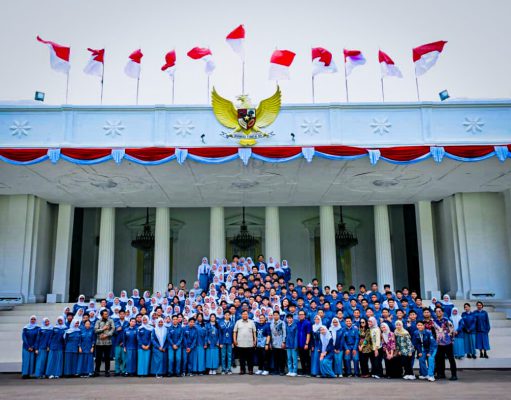 Ratusan Pelajar Jabar Rasakan Pengalaman Berkesan di Istana Bertemu Langsung Presiden Prabowo