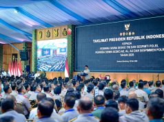 Presiden Prabowo Sampaikan Taklimat kepada Seribu Perwira Siswa TNI dan Polri