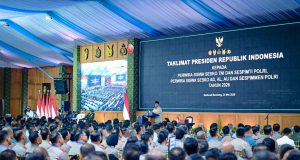 Presiden Prabowo Sampaikan Taklimat kepada Seribu Perwira Siswa TNI dan Polri
