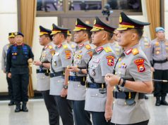 Kapolri Pimpin Pelantikan dan Sertijab Sejumlah PJU Mabes Polri dan Kapolda