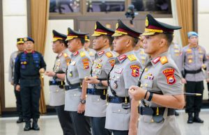 Kapolri Pimpin Pelantikan dan Sertijab Sejumlah PJU Mabes Polri dan Kapolda