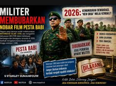 TNI Membubarkan Nobar Film PESTA BABI (Kasus Mataram dan Ternate)