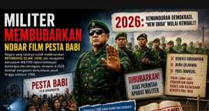 TNI Membubarkan Nobar Film PESTA BABI (Kasus Mataram dan Ternate)