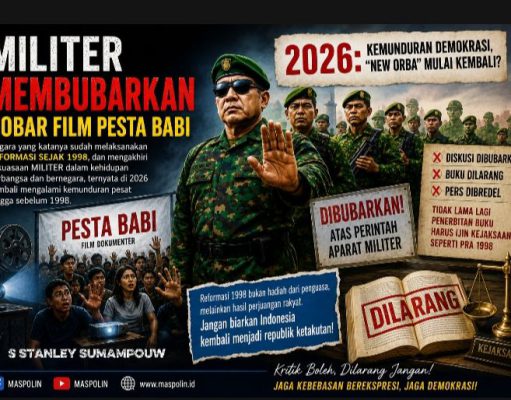 TNI Membubarkan Nobar Film PESTA BABI (Kasus Mataram dan Ternate)