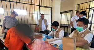 Pengambilan Sampel DNA Tahanan di Kupang NTT, Perkuat Database Forensik Nasional