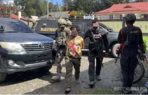 Terduga Anggota KKB Kepala Air Diringkus Terkait Penembakan Karyawan PT Freeport Indonesia