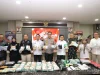 Barang Bukti Narkotika Jaringan Internasional di Sulsel Dimusnahkan