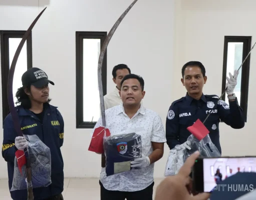Kasus Gangster Bersenjata Tajam di Pati Diungkap 7 Pelaku Diamankan