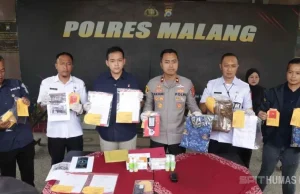 Kasus Modus Penipuan Berkedok Program UMKM Dibongkar, Dua Tersangka Diamankan Polres Malang