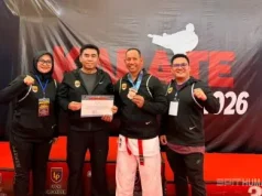 Pada Kejuaraan Karate Kapolri Cup 2026 13 Medali Diborong Polda Kalteng