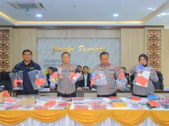 Dalam 19 Hari Polda Lampung Berhasil Ungkap 75 Kasus Street Crime dan Amankan 95 Tersangka