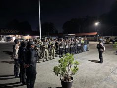 Satgas Ops Damai Cartenz 2026 Lakukan Patroli Gabungan dan Razia Malam di Nabire
