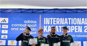 Personel Resimen III Pasukan Pelopor Raih Prestasi di Adidas International Karate Open 2026