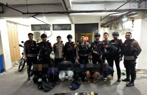 Enam Pemuda dan Satu Celurit Diamankan Tim Patroli Perintis Presisi di Makasar