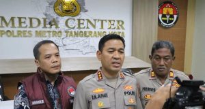 Polres Metro Tangkot Buru Penadah Motor Curian
