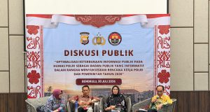 Diskusi Publik Divhumas Polri, Perkuat Optimalisasi Keterbukaan Informasi untuk Terus Jaga Kepercayaan Publik