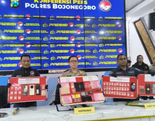 Pengungkapan 34 Kasus di Bojonegoro, Game Online Dimanfaatkan untuk Transaksi Narkoba dan 11 Orang jadi Tersangka