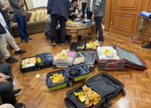 Uang Tunai Senilai Rp476 Miliar dan Emas 74 Kilogram Disita Kortastipidkor dari Penggeledahan di Sentul