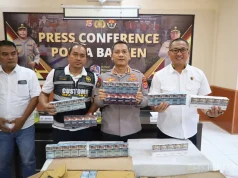 Polda Banten Gagalkan Peredaran 44.500 Bungkus Rokok Ilegal di Banten, Tiga Orang Diamankan