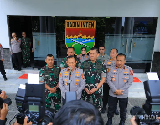 Kapolda Lampung Jalin Silaturahmi dengan Pangdam XXI/Radin Inten