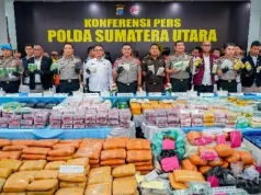 3.865 Kasus Narkoba di Sumut Berhasil Diungkap dalam Enam Bulan, 4.628 Tersangka Diamankan