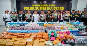3.865 Kasus Narkoba di Sumut Berhasil Diungkap dalam Enam Bulan, 4.628 Tersangka Diamankan