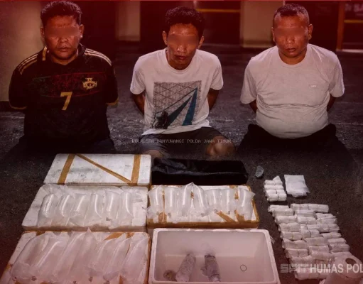 Polresta Banyuwangi Bekuk Tiga Pelaku Penyelundupan 23 Ribu Benih Lobster