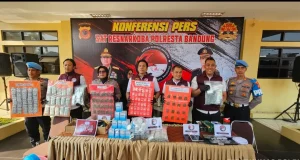 Polresta Bandung Amankan 116 Tersangka dari 105 Kasus Narkoba dan OKT