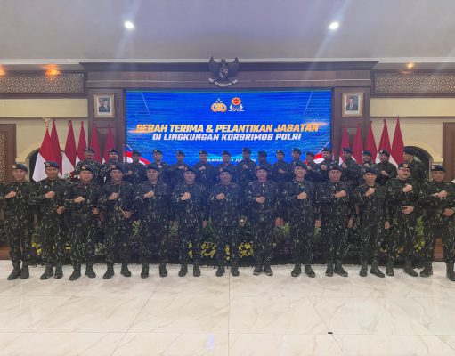 Rotasi Jabatan di Lingkungan Korbrimob Polri, Dankorbrimob Tekankan Amanah, Loyalitas, dan Profesionalisme
