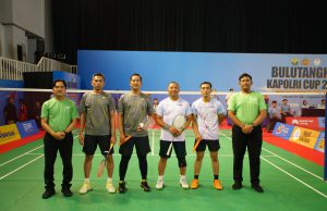 Dukung Pembinaan Atlet, Dankorbrimob Polri Ikuti Kejuaraan Bulu Tangkis Kapolri Cup 2026