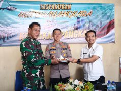 Kejutan TNI dalam Tasyakuran HUT Bhayangkara ke-80 ke Polsek Pacet