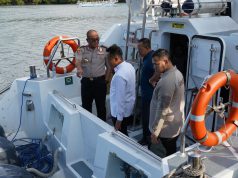 Kapolda Sulbar Cek Kesiapan Kapal Patroli Baru