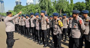 Ratusan Personel Gabungan Kawal Empat Aksi Mahasiswa di Jakarta, Jaga Kelancaran Aktivitas Masyarakat